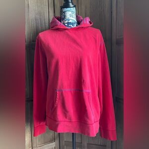 Mossimo Red with purple striped hoodie.